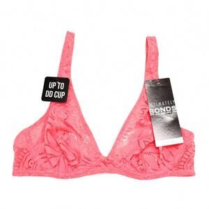NEW INTIMATELY women's deep v bra in pink